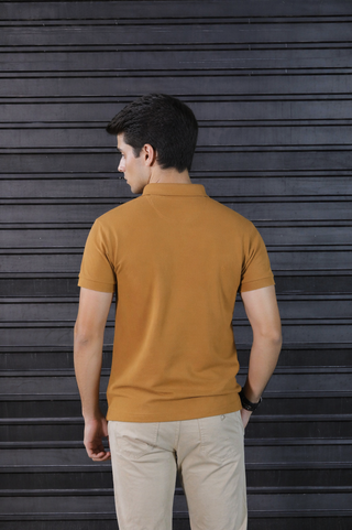 Rust Brown Polo Shirt – Classic Appeal