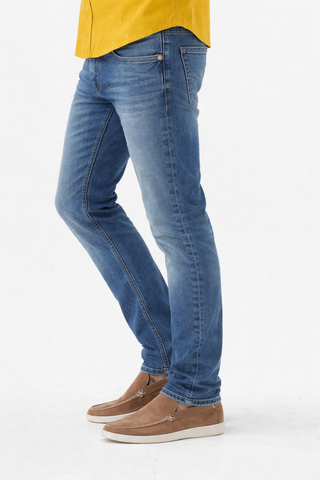 Classic Blue Slim Fit Jeans