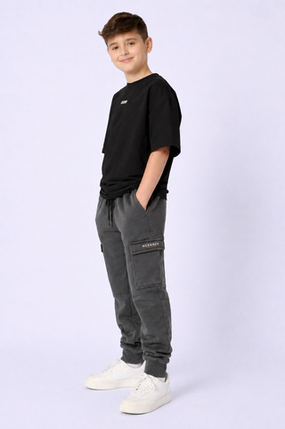 Boys Dark Grey Trouser