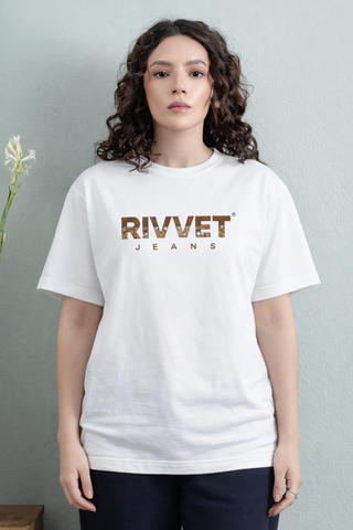 Women's White Cotton T-Shirt