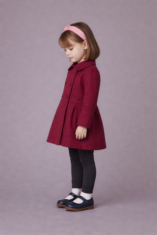 Girls Red Winter Suit Set