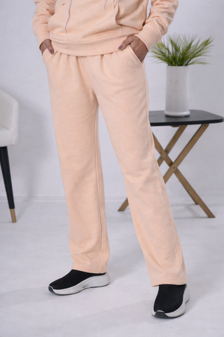 Peach Comfort Fit Tracksuit