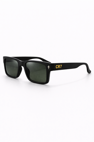 Sleek Rectangular CR7 Sport Shades – Matte Black