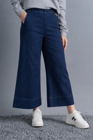 High-Rise Wide-Leg Denim Ecowears.pk