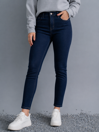 Classic Dark Blue Skinny Jeans for Timeless Style and Comfort Ecowear Store