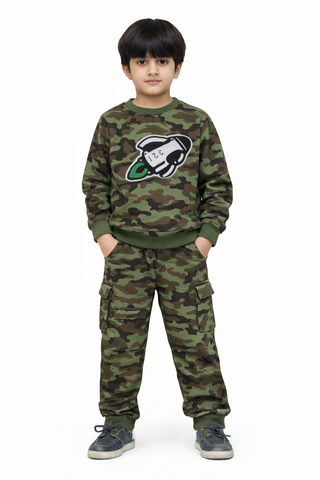 Army Green Camo Astronaut Suit
