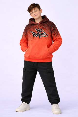 Fire Red Gradient Hoodie