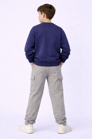 Heather Grey Classic Trouser