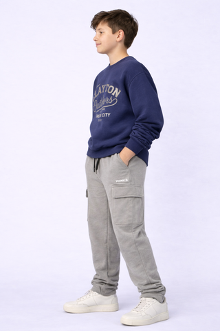 Heather Grey Classic Trouser