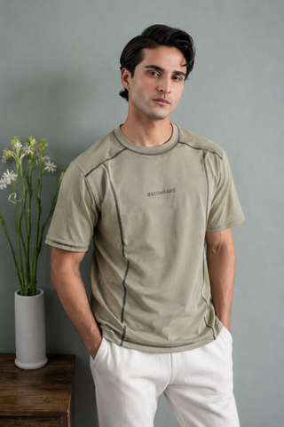 Ecowears Performance Stitch Tee – Olive