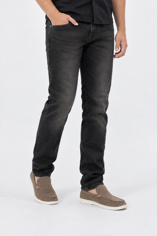 Pull-On Slim Fit Charcoal Jeans Ecowears.pk