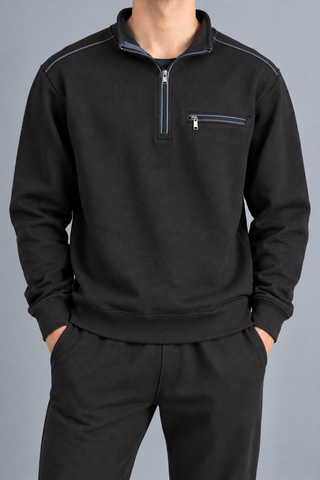 Urban Tech Quarter-Zip Fleece Sweatshirt Ecowears Store