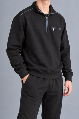 Urban Tech Quarter-Zip Fleece Sweatshirt Ecowears Store