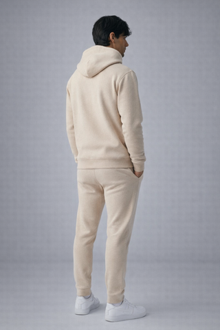 Beige Fleece Tracksuit