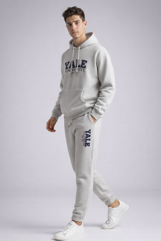 Grey Yale Hoodie & Jogger Set