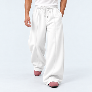 Premium White Wide Leg Trouser Ecowears Store