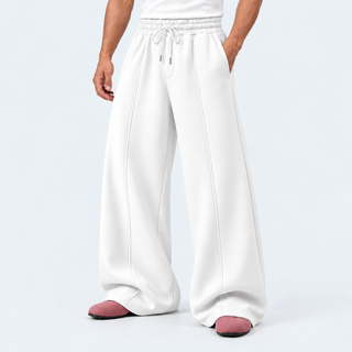Premium White Wide Leg Trouser Ecowears Store