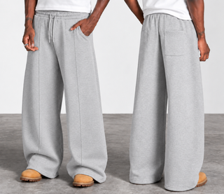 Relaxed-Fit Trouser - Light Grey Ecowears Store