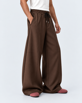 Classic Brown Relaxed-Fit Trouser Ecowears Store