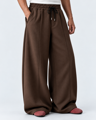 Classic Brown Relaxed-Fit Trouser Ecowears Store