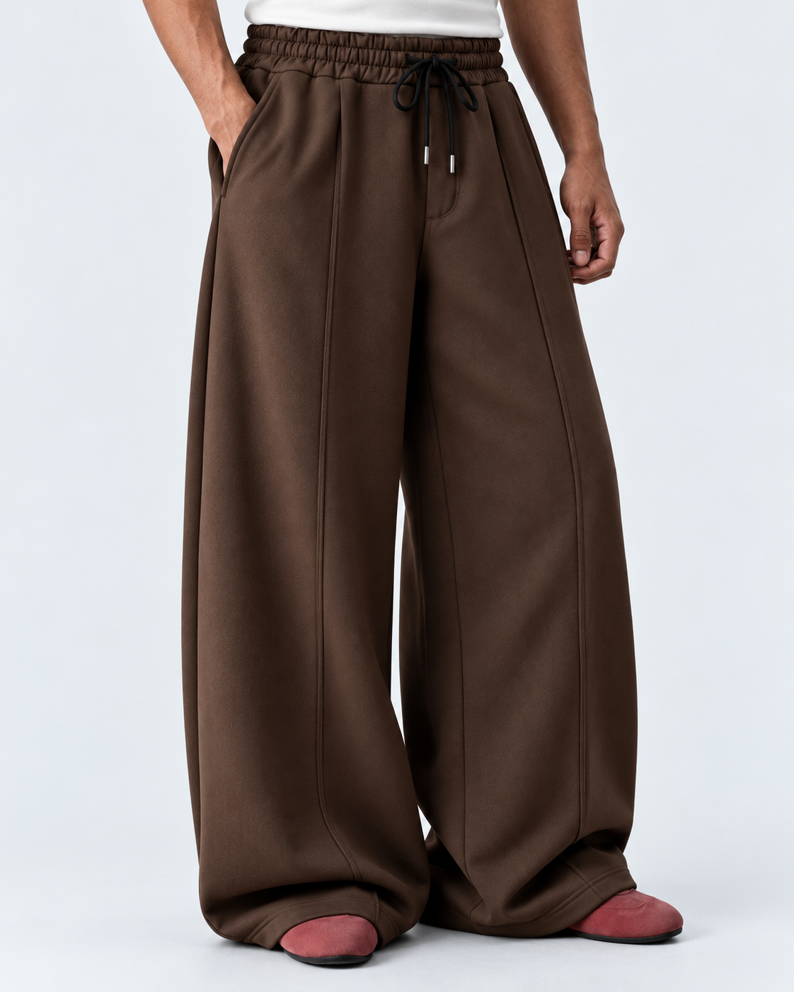 
                          Classic Brown Relaxed-Fit Trouser Ecowears Store
                        