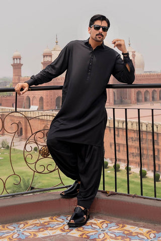 Classic Black Shalwar Kameez – Elegant, Comfortable, and Timeless Ecowears Store