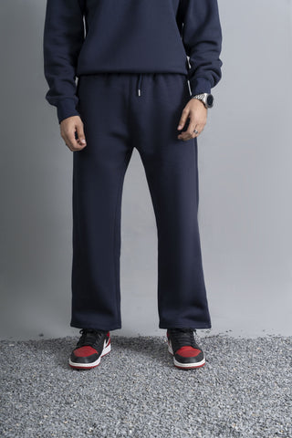 Navy Straight Fit Trouser