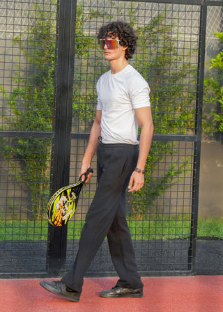 Noir Relaxed-Fit Trousers - Black Ecowears.pk