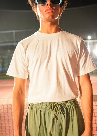 Classic White T-Shirt - Regular Fit for Timeless Style Ecowear Store