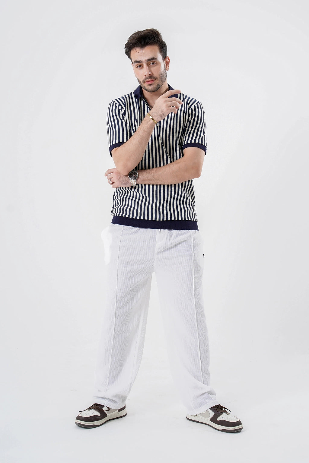 White Premium Trouser – Modern Fit with Effortless Style
