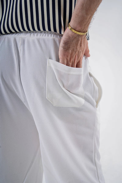 White Premium Trouser – Modern Fit with Effortless Style