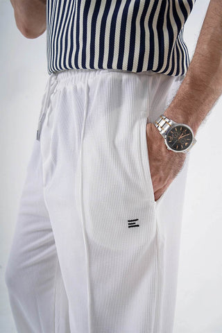 White Premium Trouser – Modern Fit with Effortless Style - Ecowears.pk