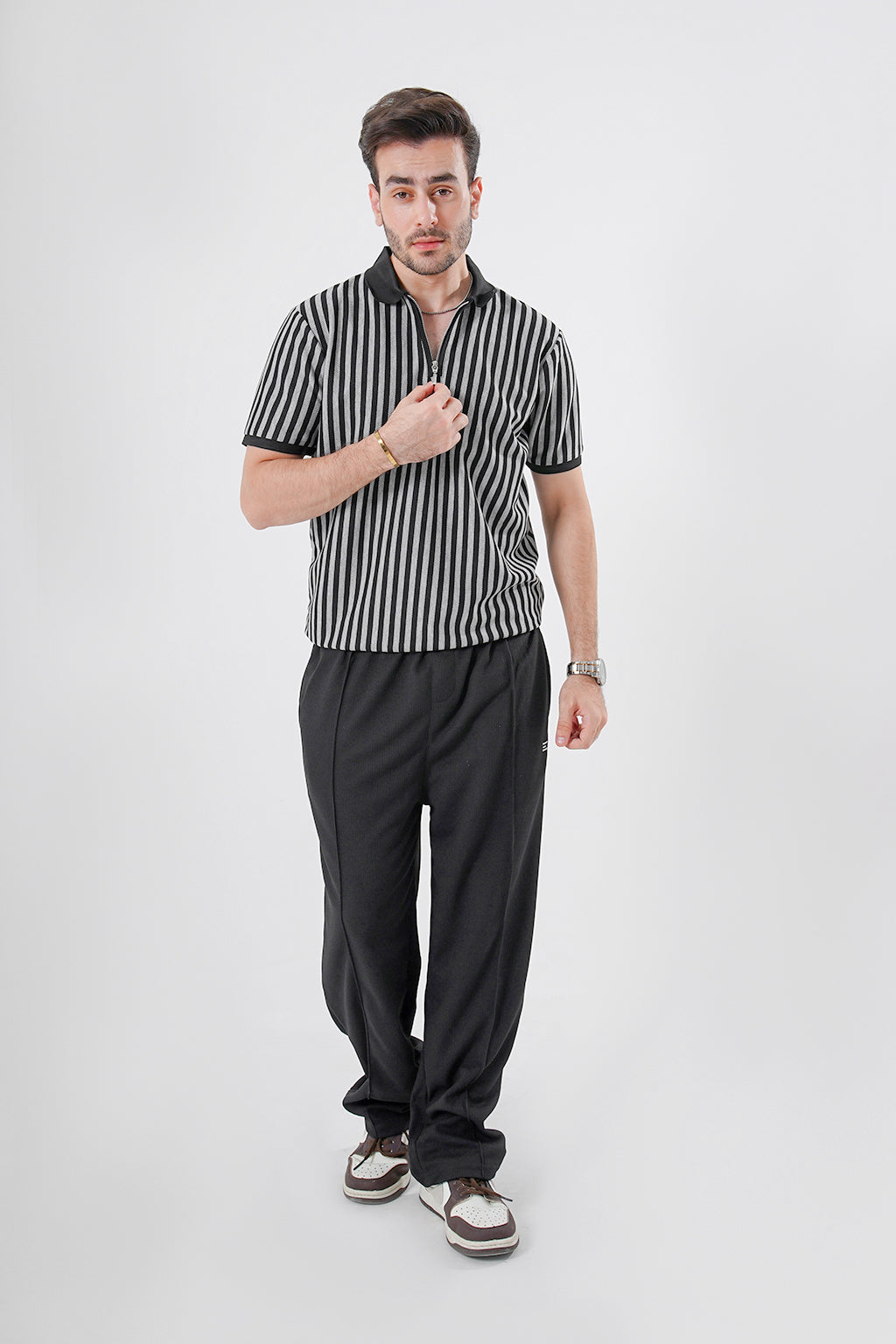 Men’s Black Stretchable Lounge Trousers