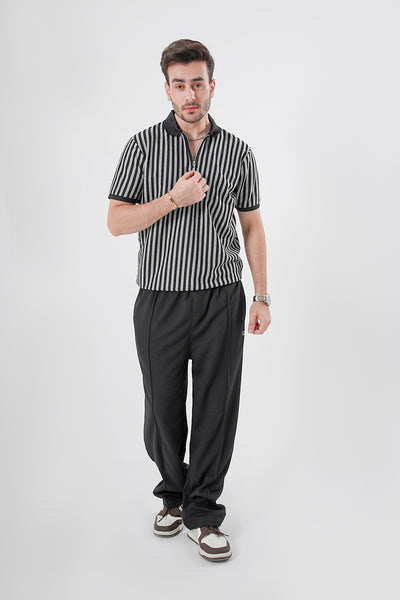 Men’s Black Stretchable Lounge Trousers