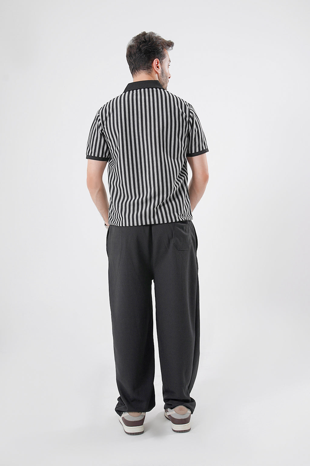 Men’s Black Stretchable Lounge Trousers