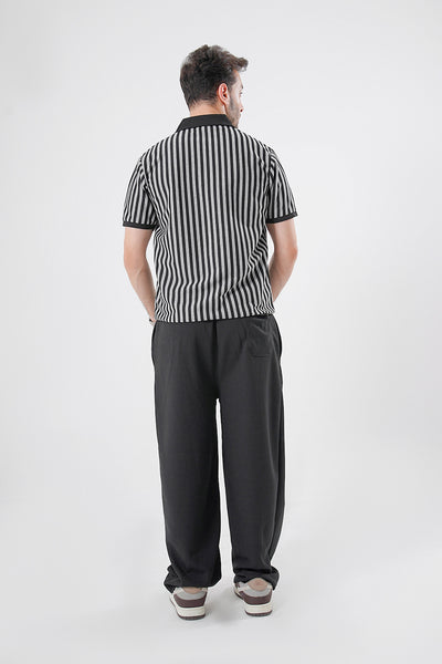 Men’s Black Stretchable Lounge Trousers
