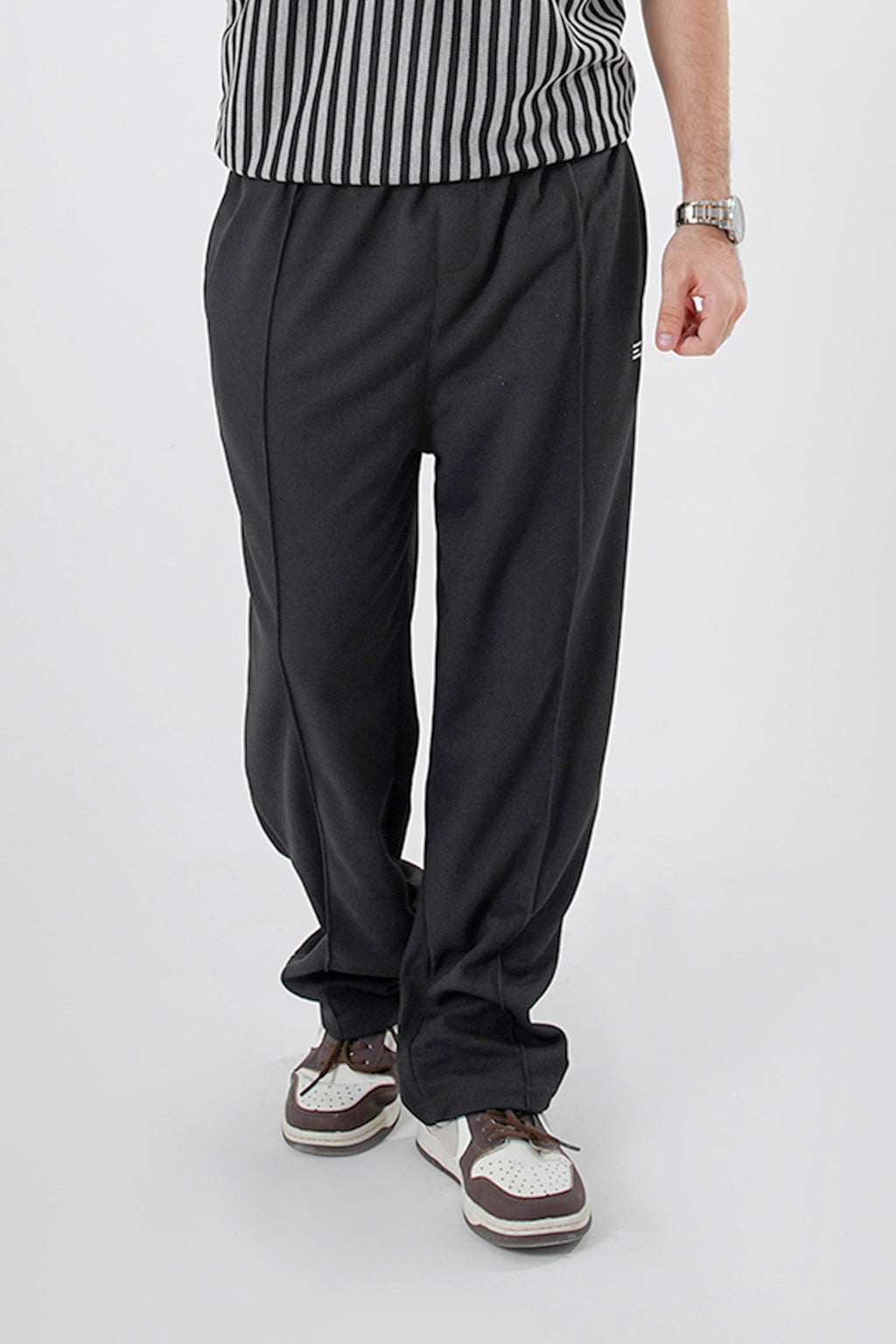 Men’s Black Stretchable Lounge Trousers