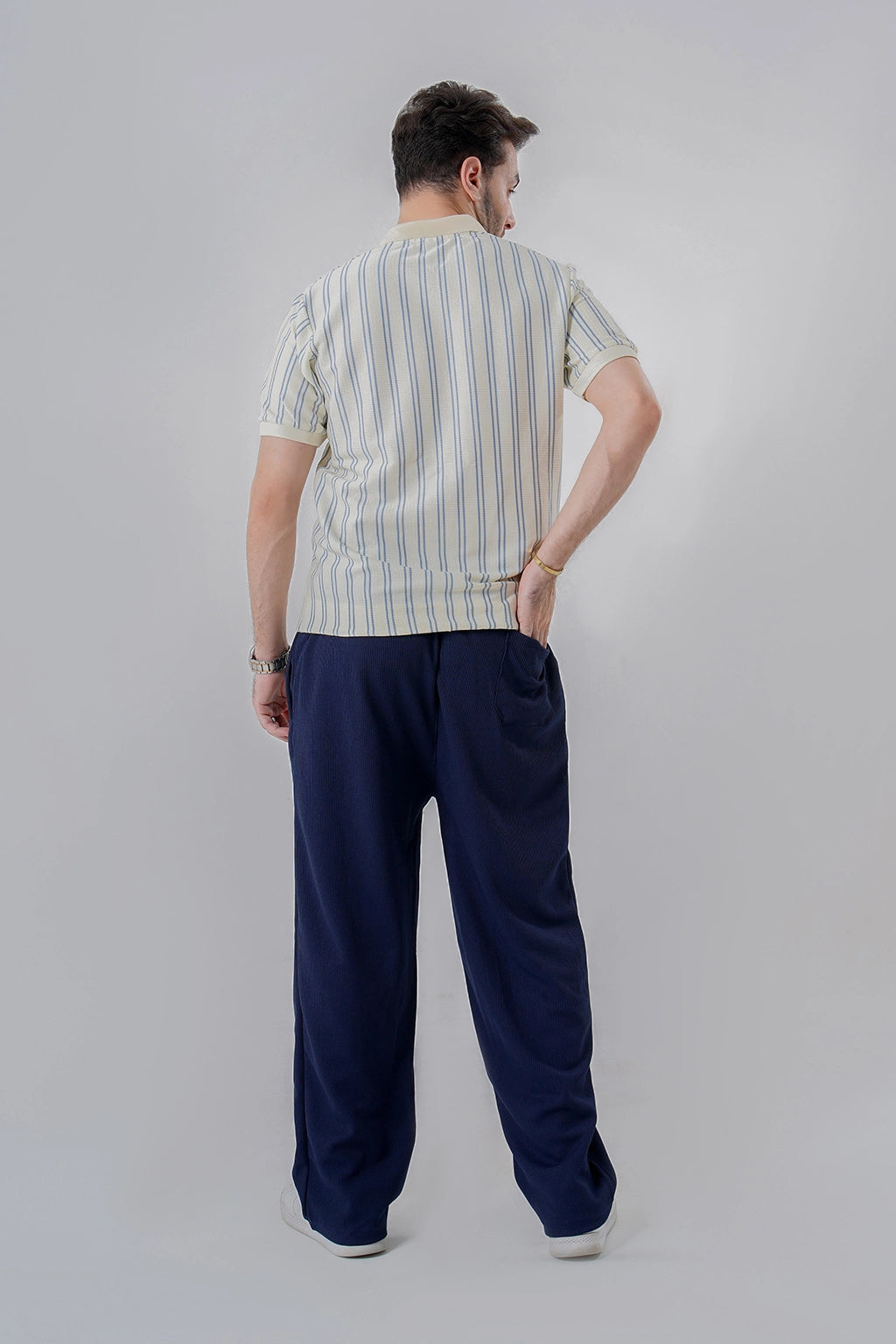 Midnight Navy Premium Trouser – Sleek Comfort and Timeless Style