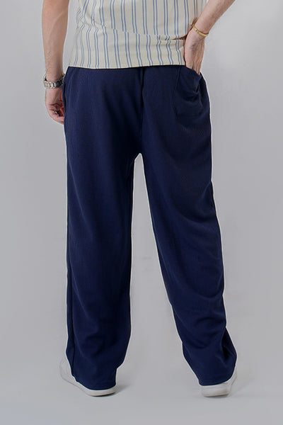 Midnight Navy Premium Trouser – Sleek Comfort and Timeless Style