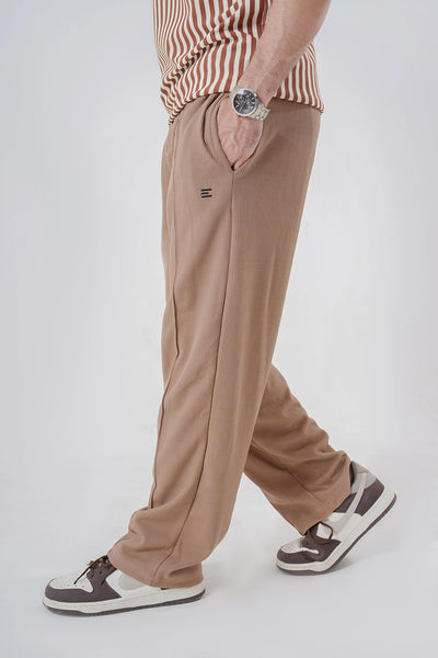 Men’s Relaxed Fit Corduroy Trousers – Caramel Brown