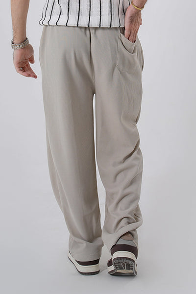 Men’s Relaxed Fit Corduroy Trousers – Dove Gray