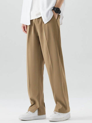 Daily Drape Relaxed Fit Trousers – Camel - Ecowears.pk