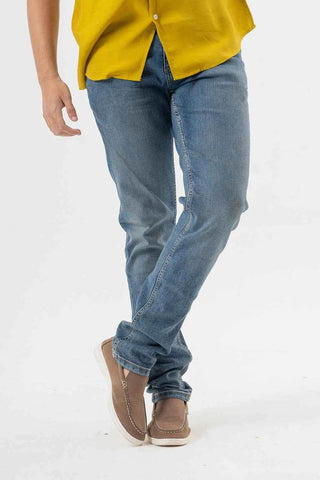 Durable light blue Jeans Joggers Comfortable Everyday Pant Style - Ecowears.pk