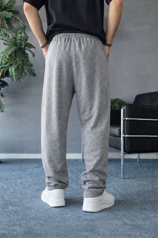 Relax Fit Trousers - Light Grey