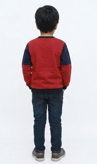 Casual Kidswear Style in Red and Black