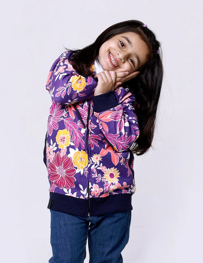 Girls Graphic Hoodie