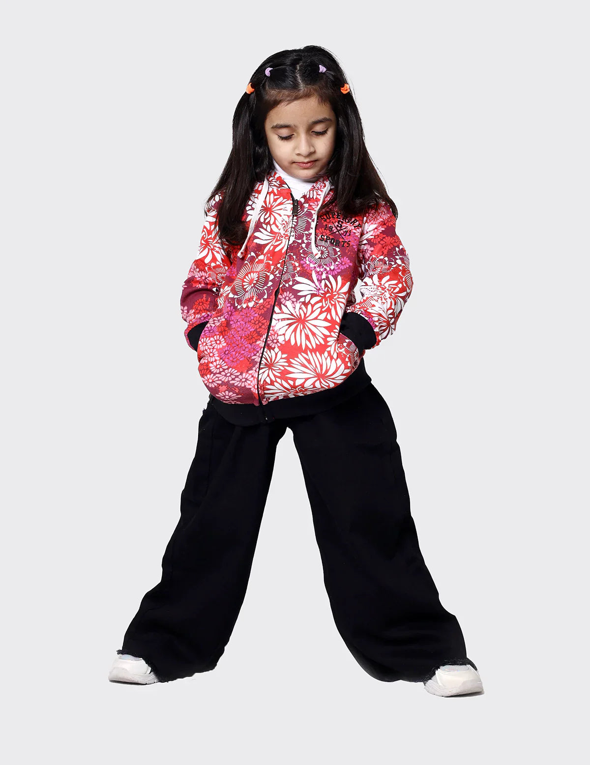 Girls Graphic Hoodie