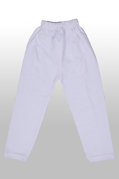 Kids strechable tights- White