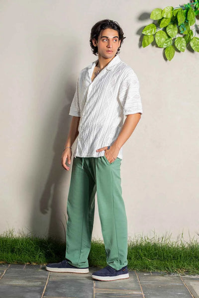 Lagoon Drift White Shirt