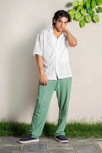 Lagoon Drift White Shirt